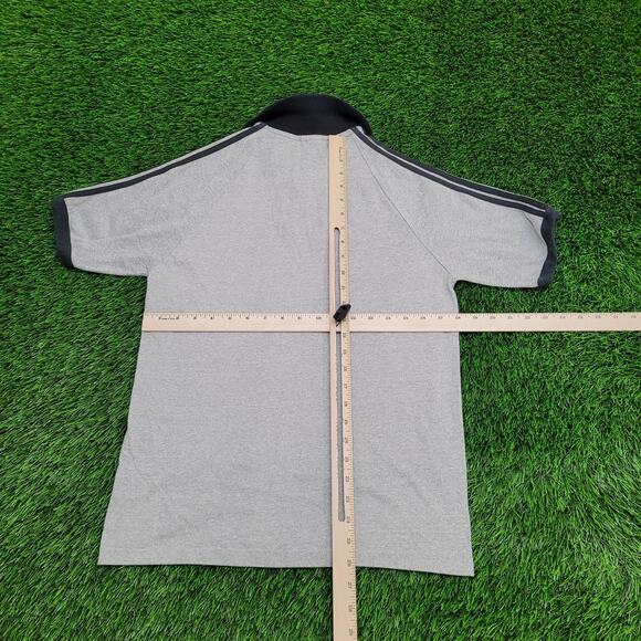 Vintage New-Orleans Polo Shirt Teens Large 18x26 Gray - Picture 6 of 13